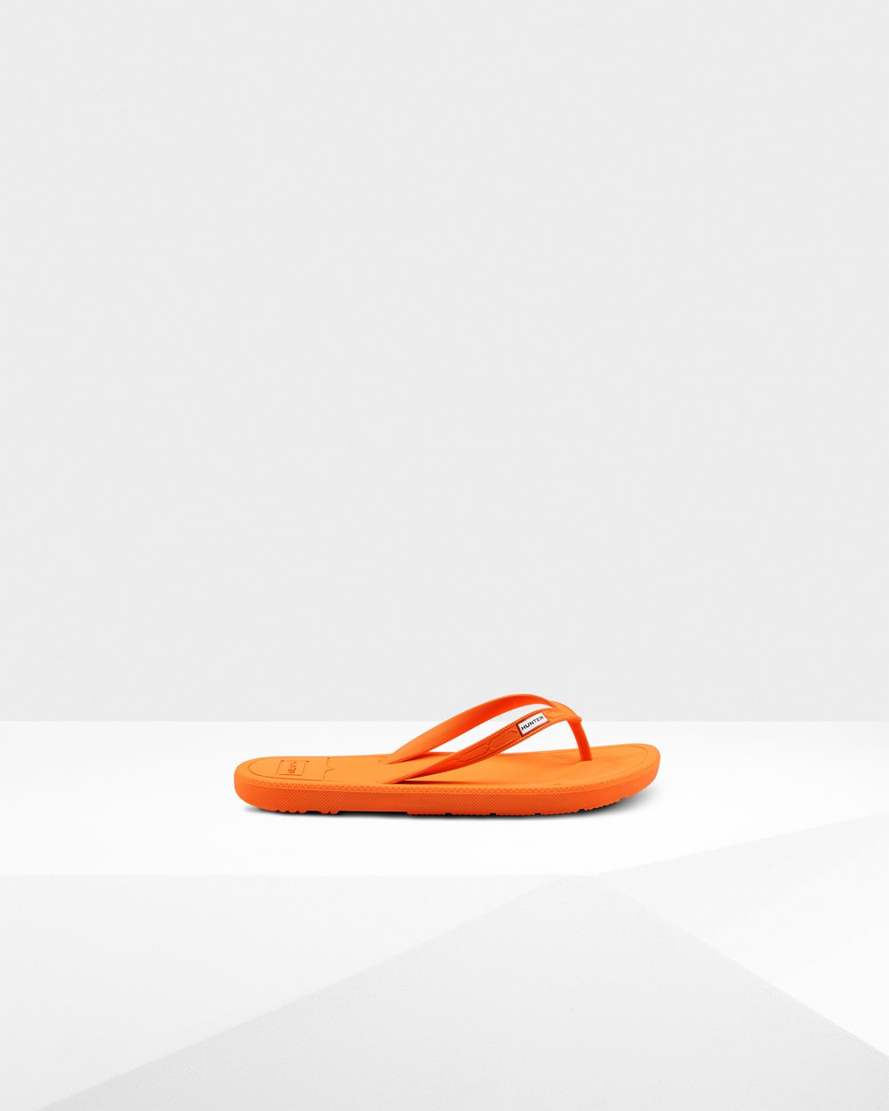 Tongs Hunter Original Femme Orange ZARMQVE-98